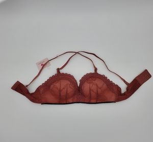 Petite Cherry Pink Bra Size 36